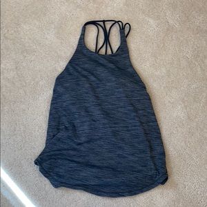 Blue Lululemon workout top!